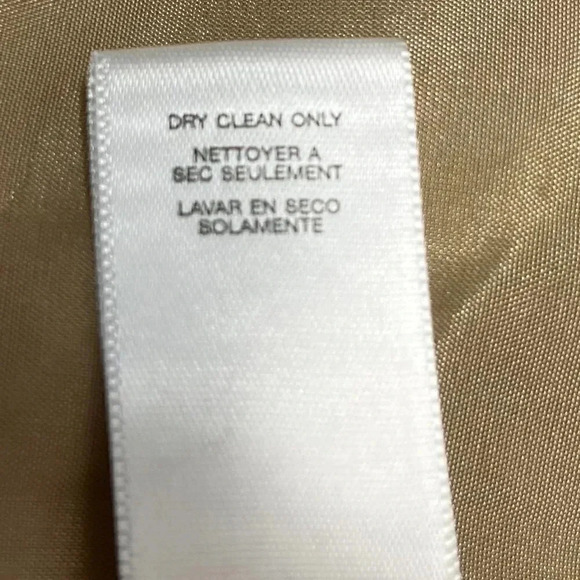 MICHAEL KORS WOMENS SIZE 10 SEQUIN KHAKI CLASP CLOSURE JACKET - Picture 6 of 7